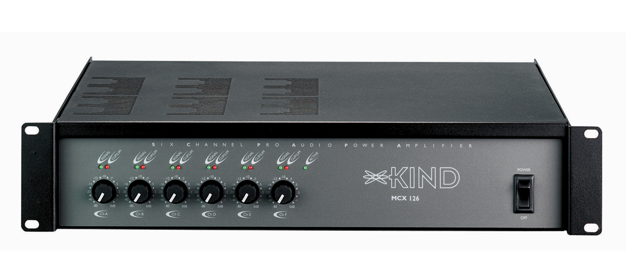 Mcx Series Kind Audio Amplifiers